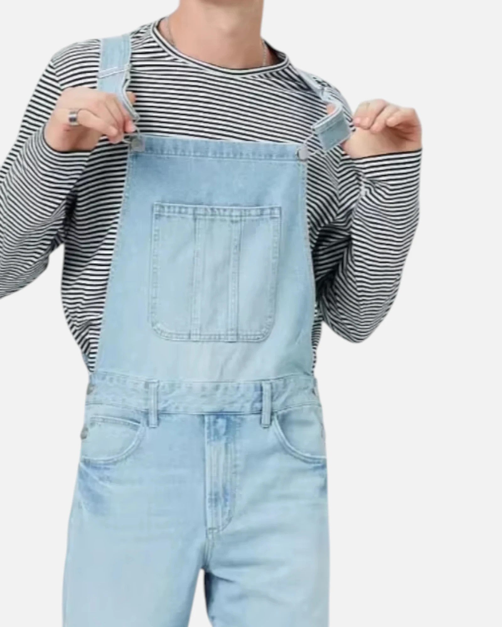 Salopette Jean Denim Homme