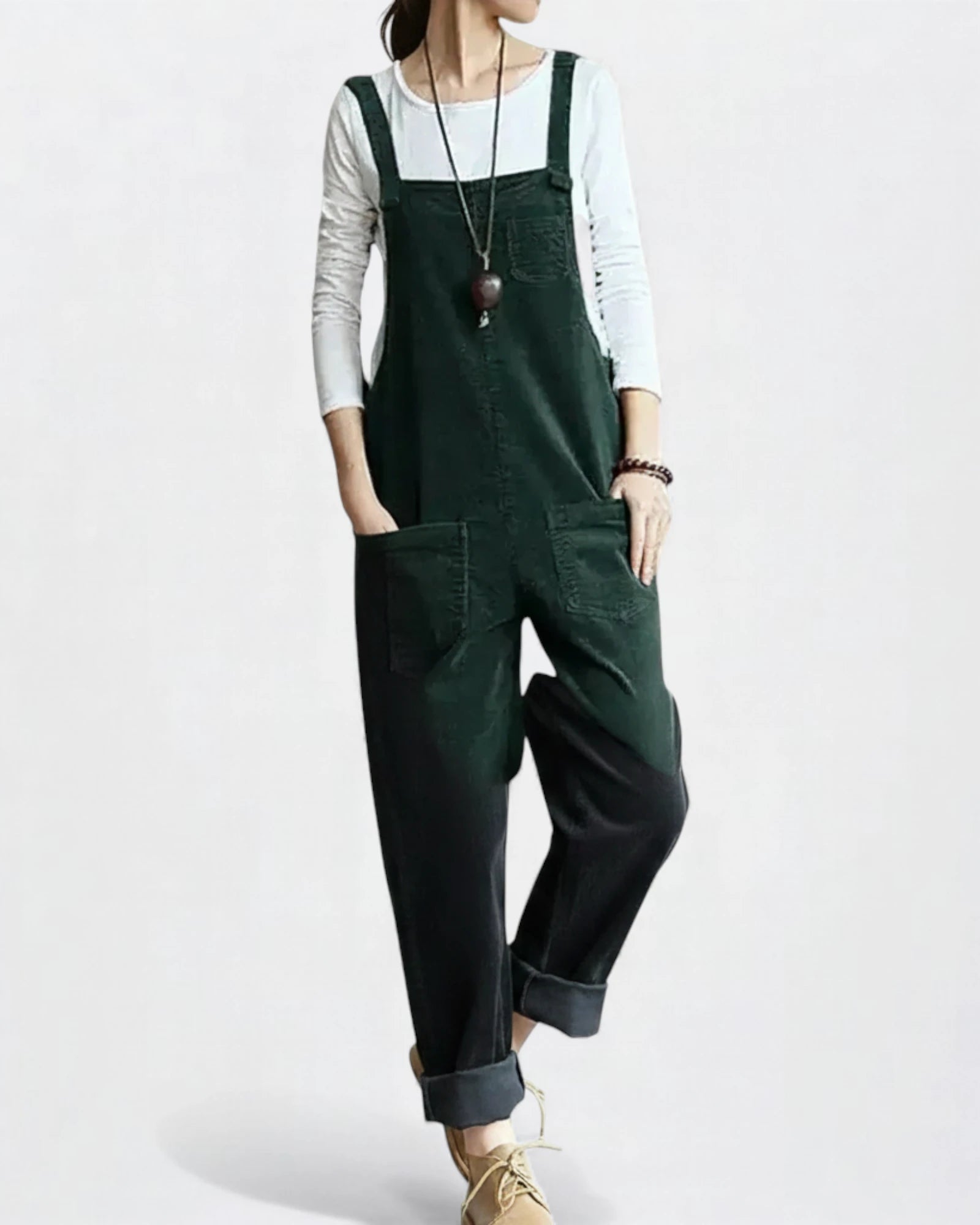 Salopette Velours Large | Ember