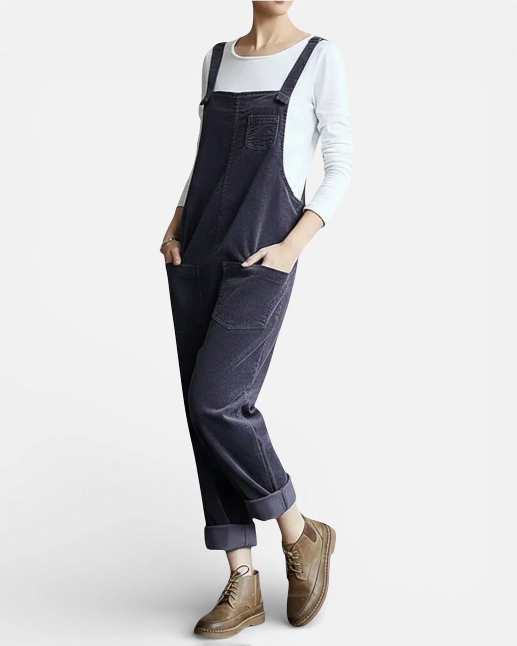 Salopette Velours Large | Ember