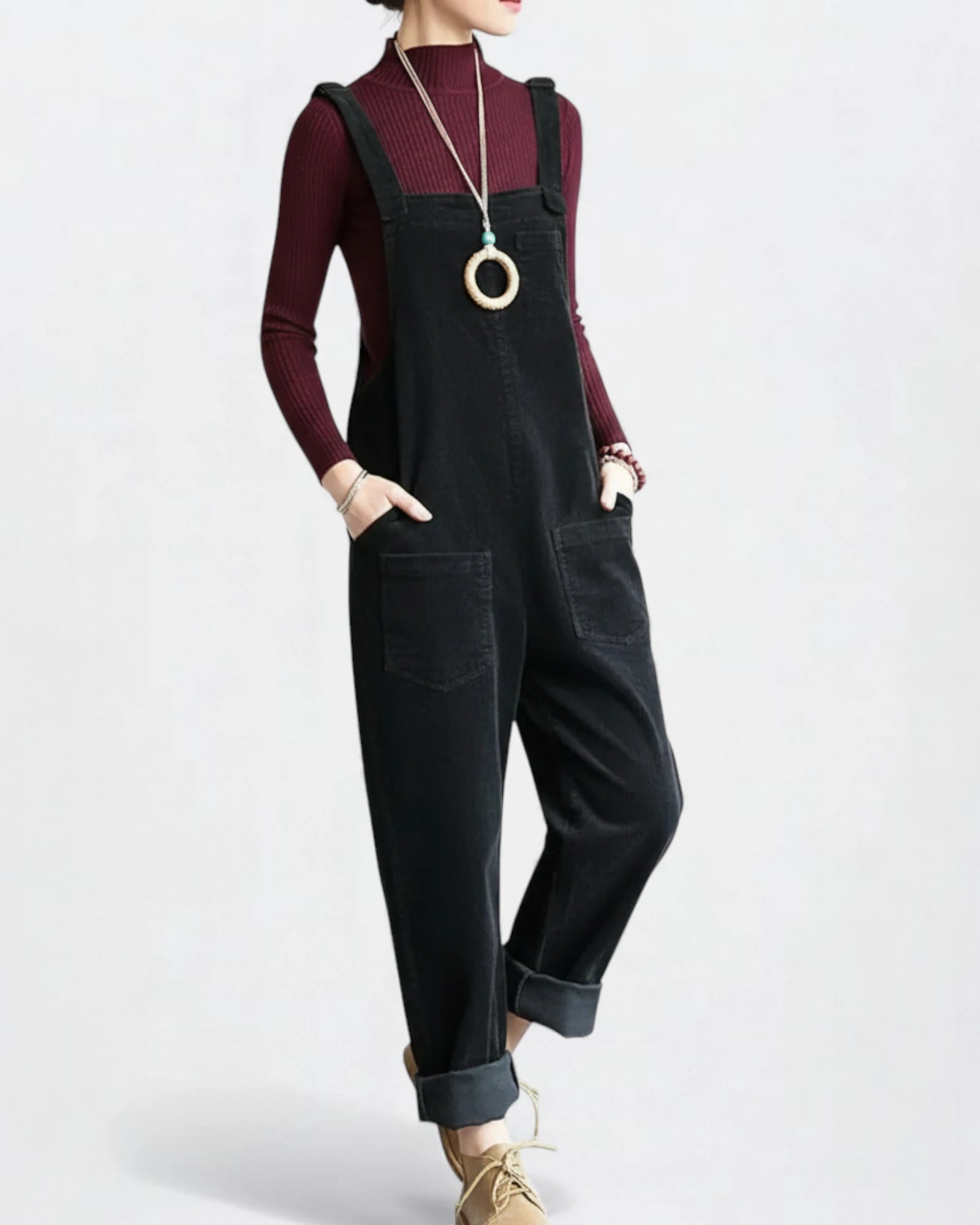 Salopette Velours Large | Ember