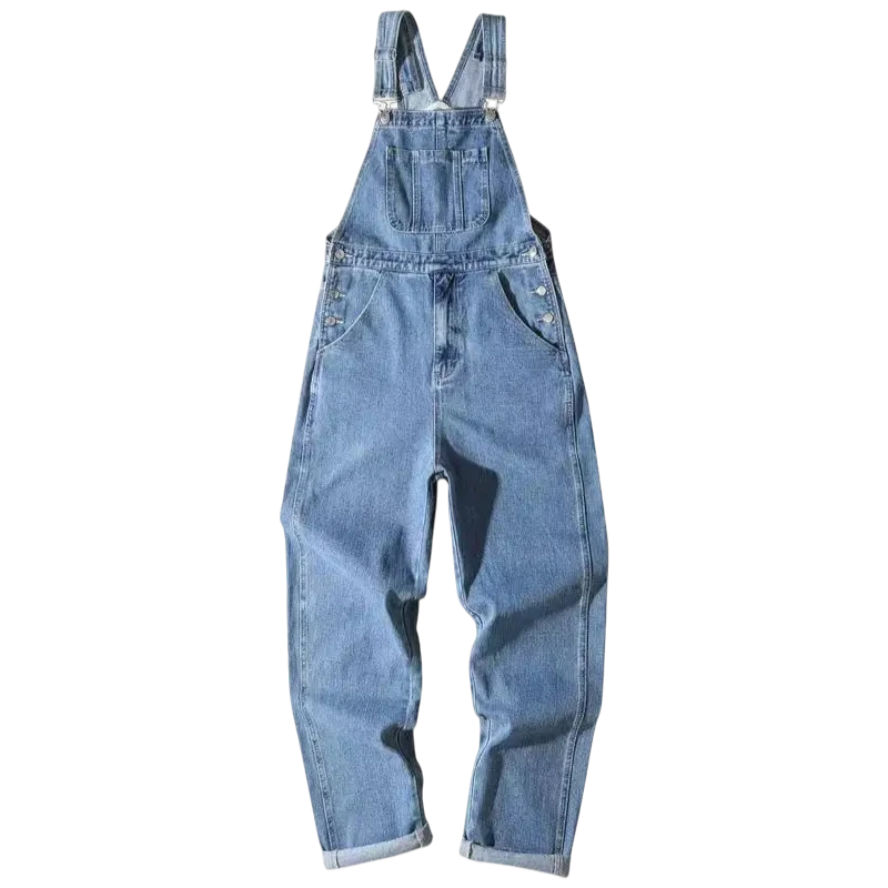 Salopette Résistante Homme Bleu