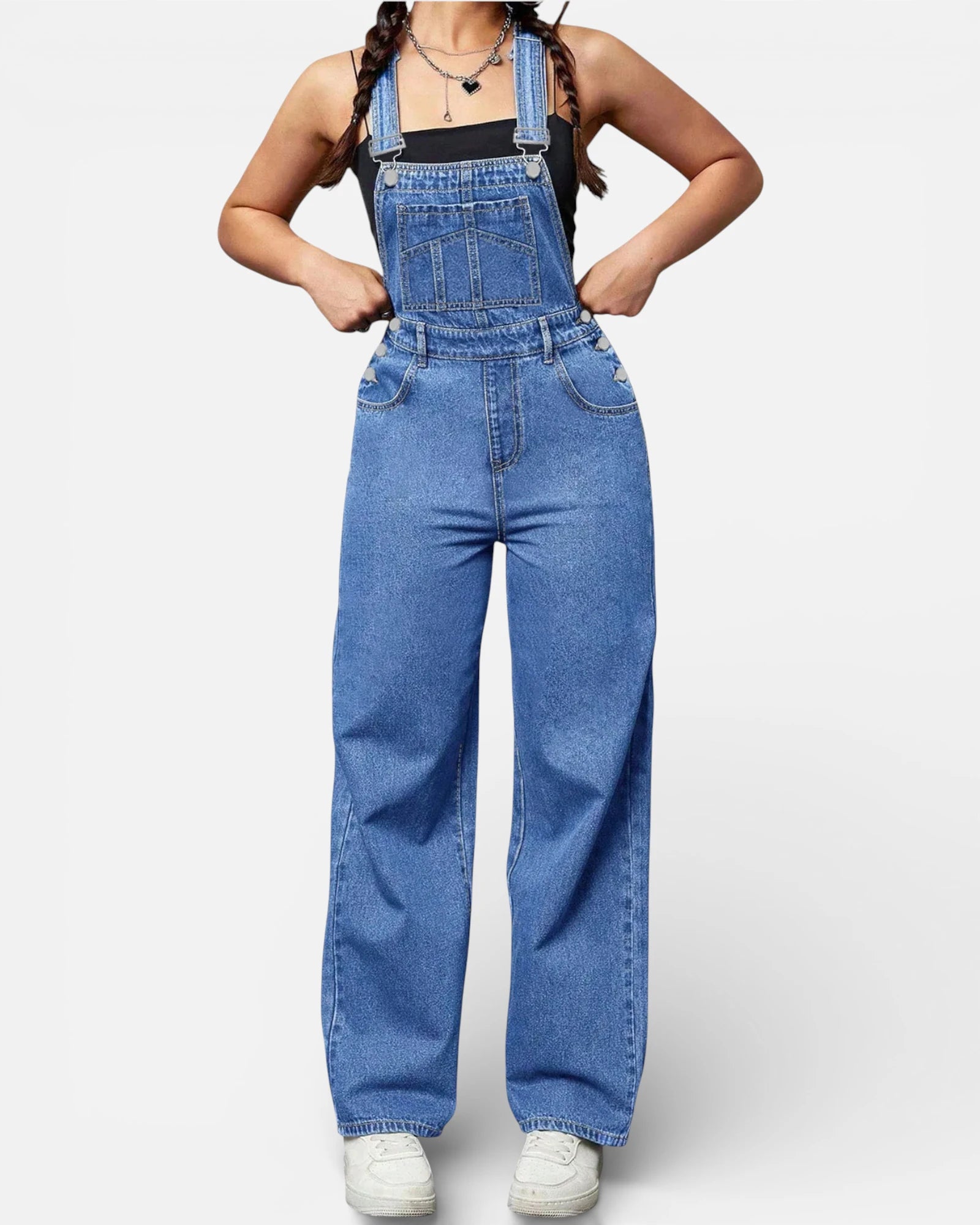 Salopette jean Confortable | Blueva