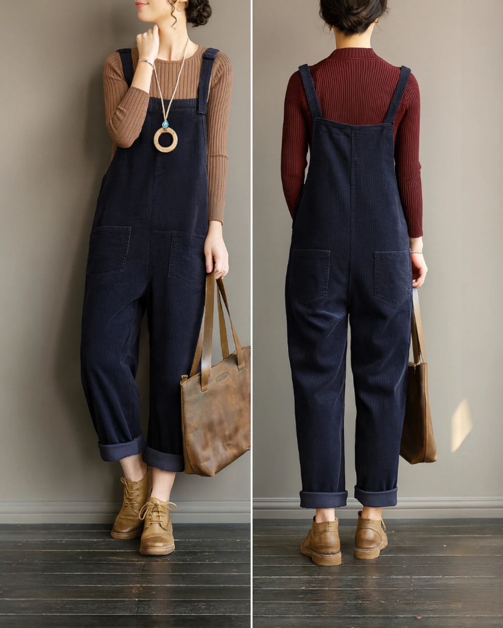 Salopette Velours Large | Ember