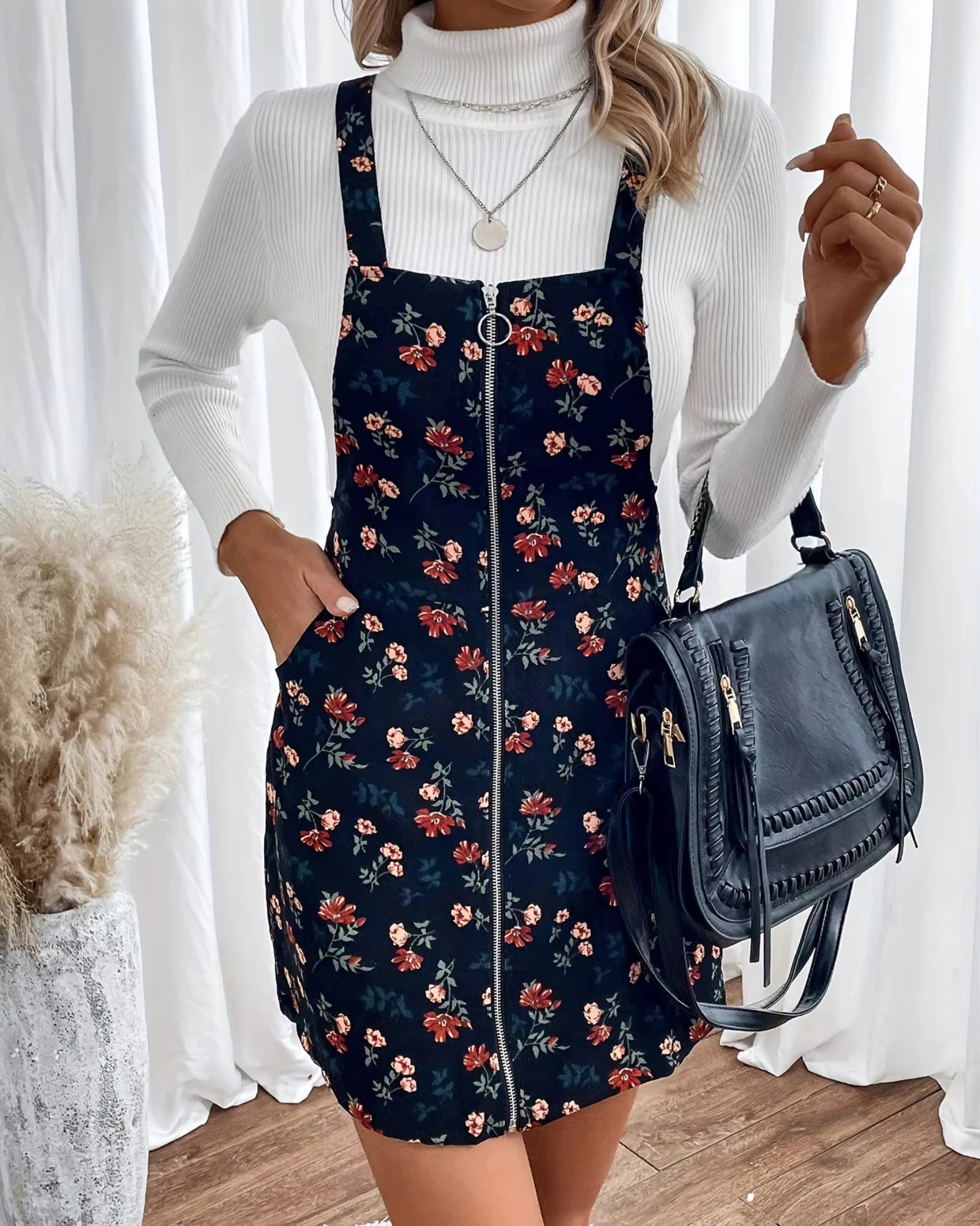 Salopette Robe Floral