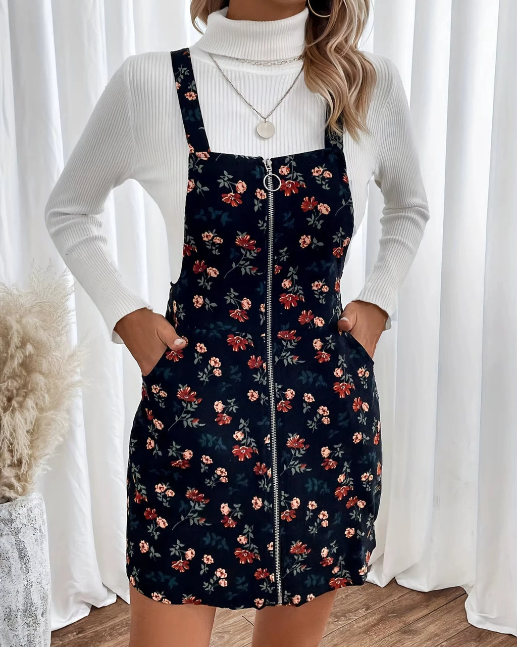 Salopette Robe Floral