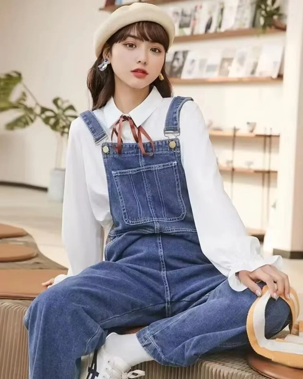 Salopette Retro Bleu | AmericanOne