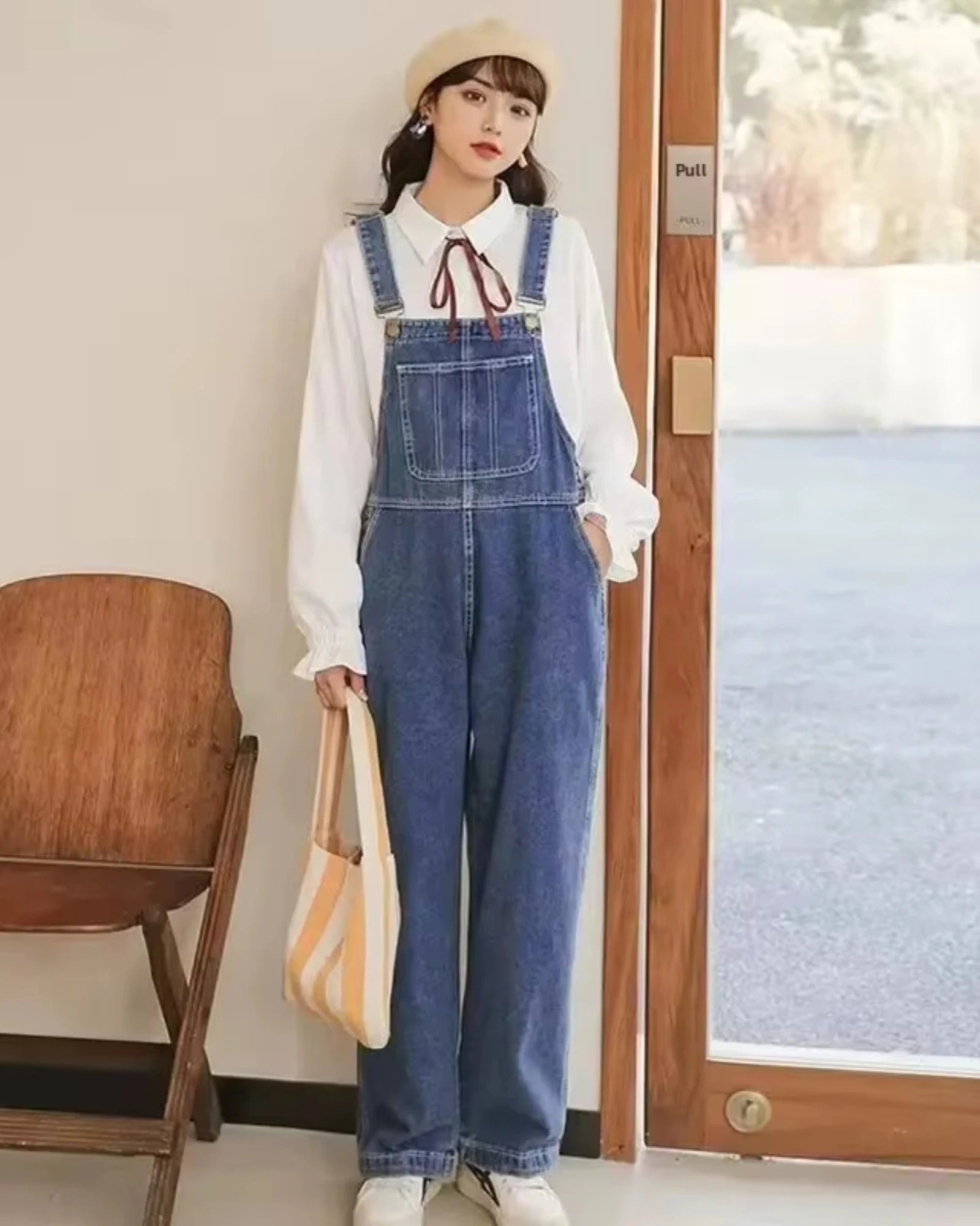 Salopette Retro Bleu | AmericanOne