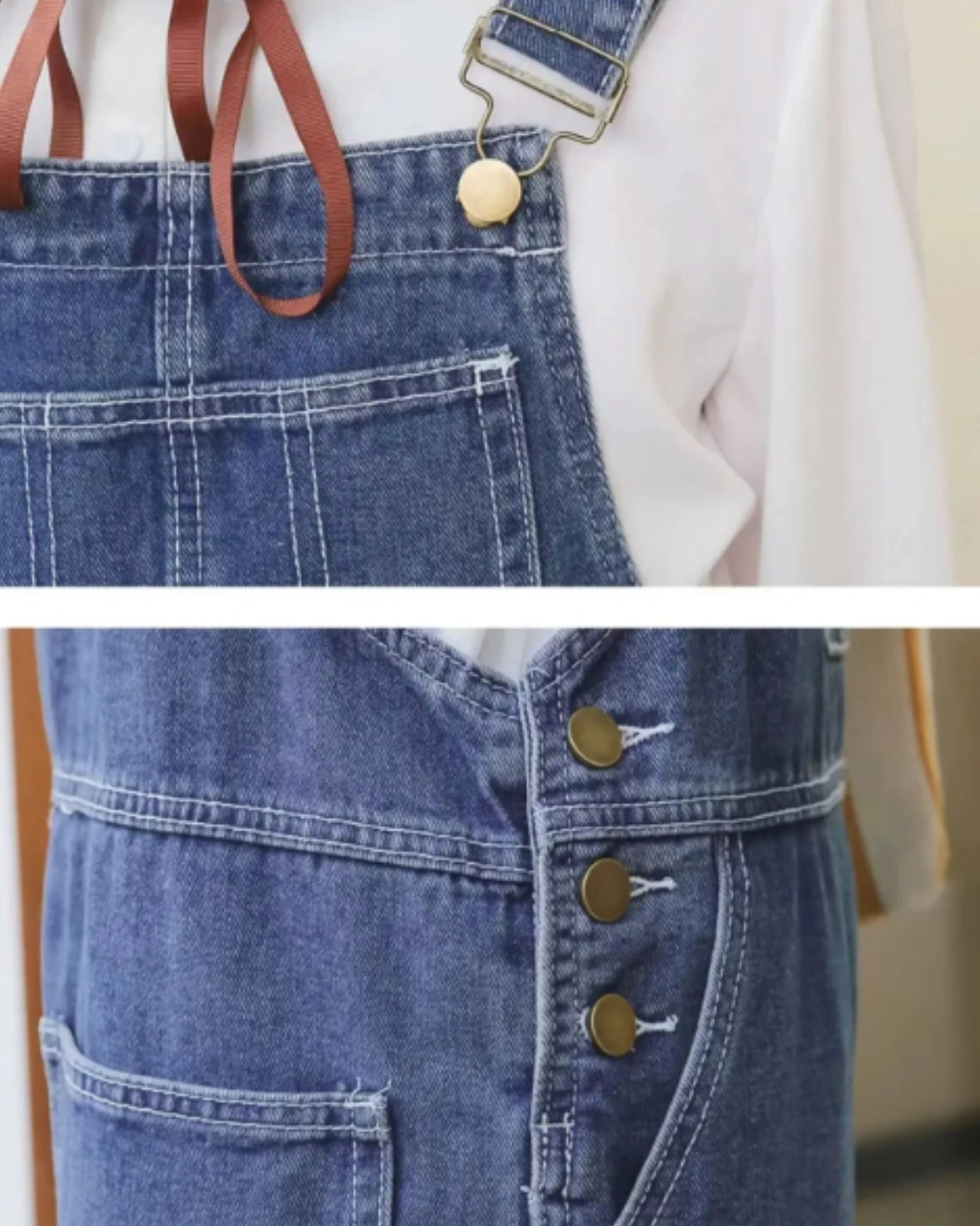 Salopette Retro Bleu | AmericanOne