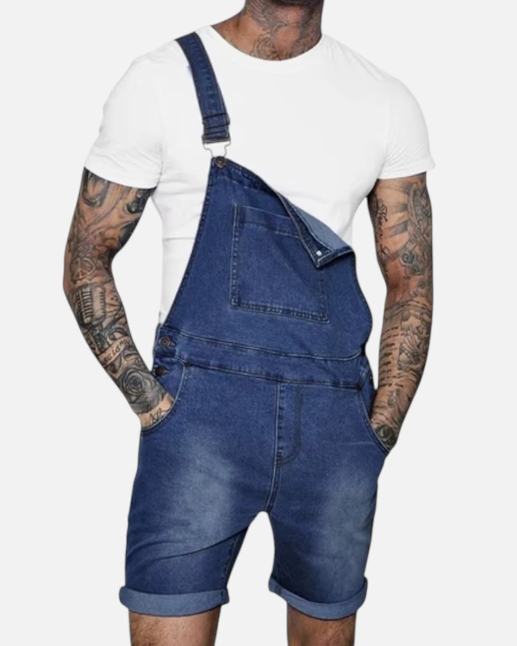 Salopette Courte Homme Moderne