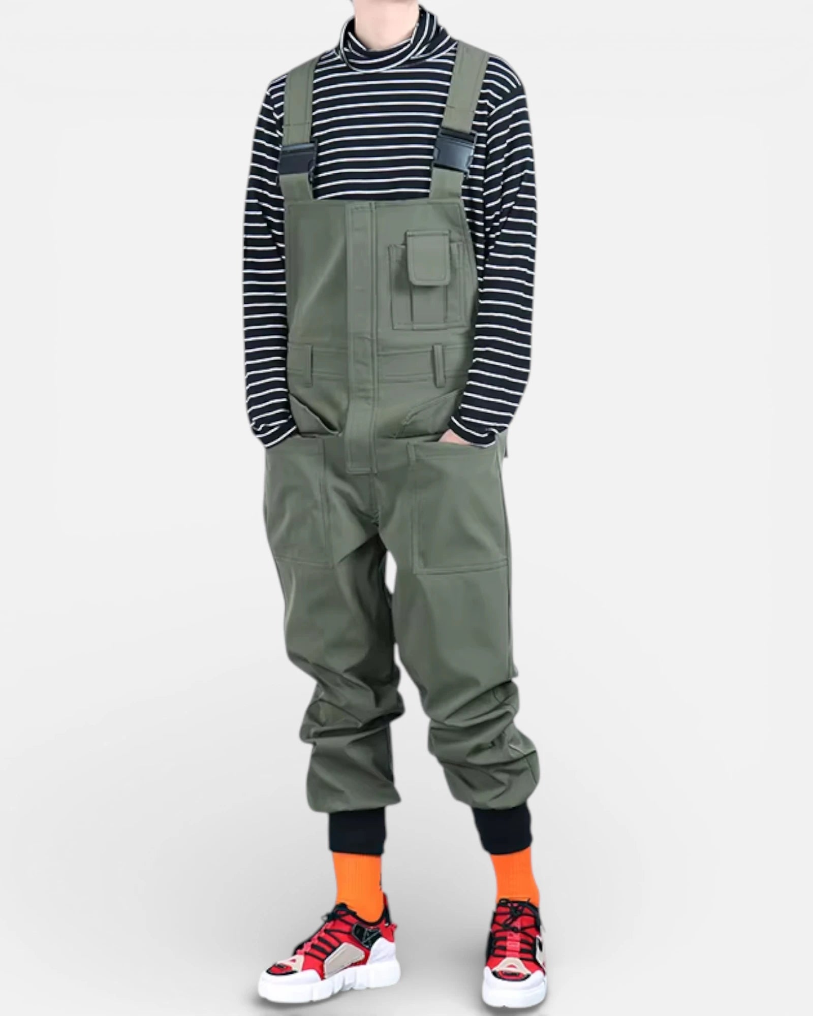 Salopette Élastique Cargo Homme