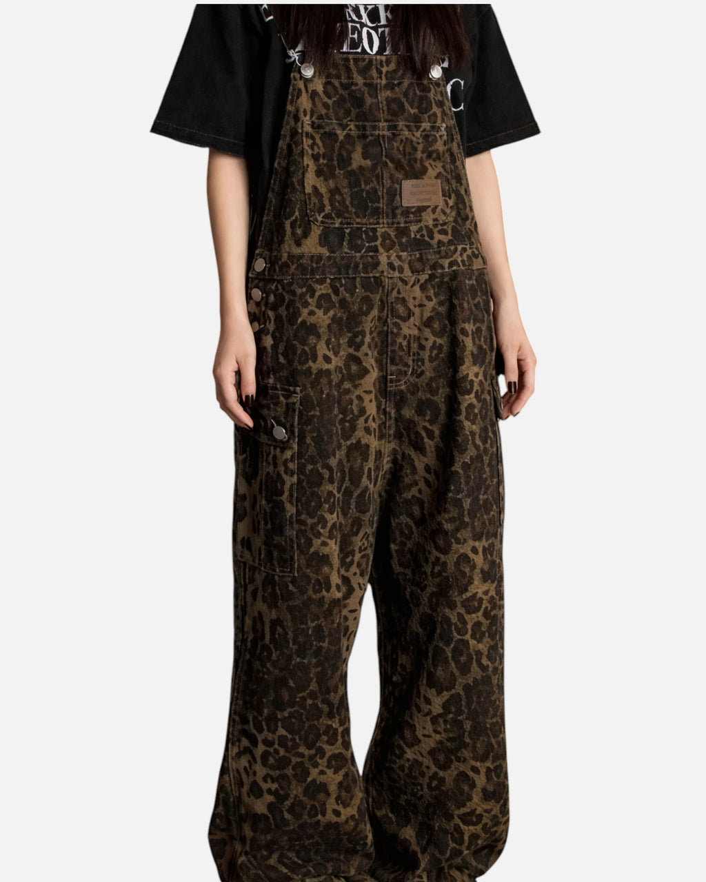 Salopette Femme Retro Leopard