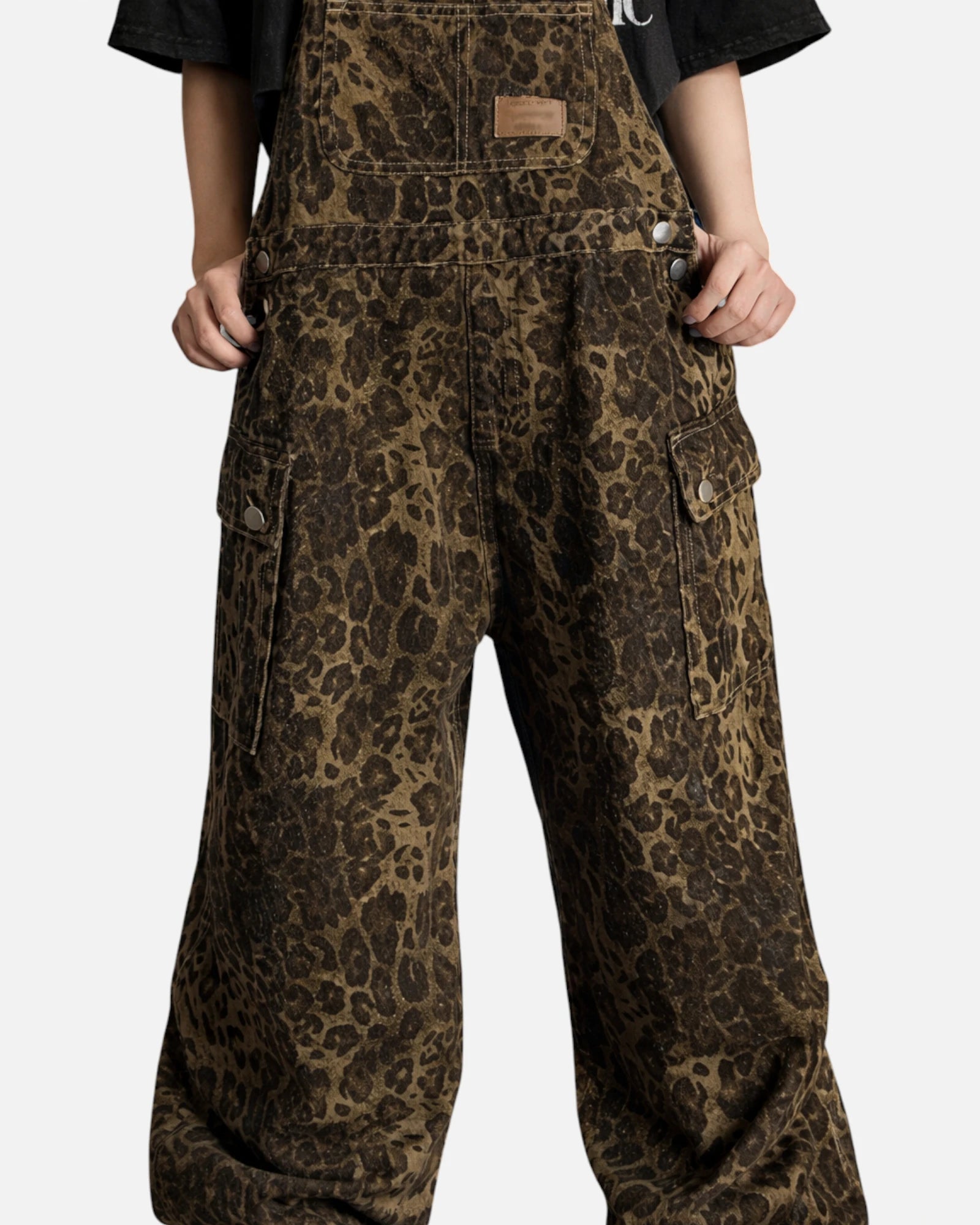 Salopette Femme Retro Leopard