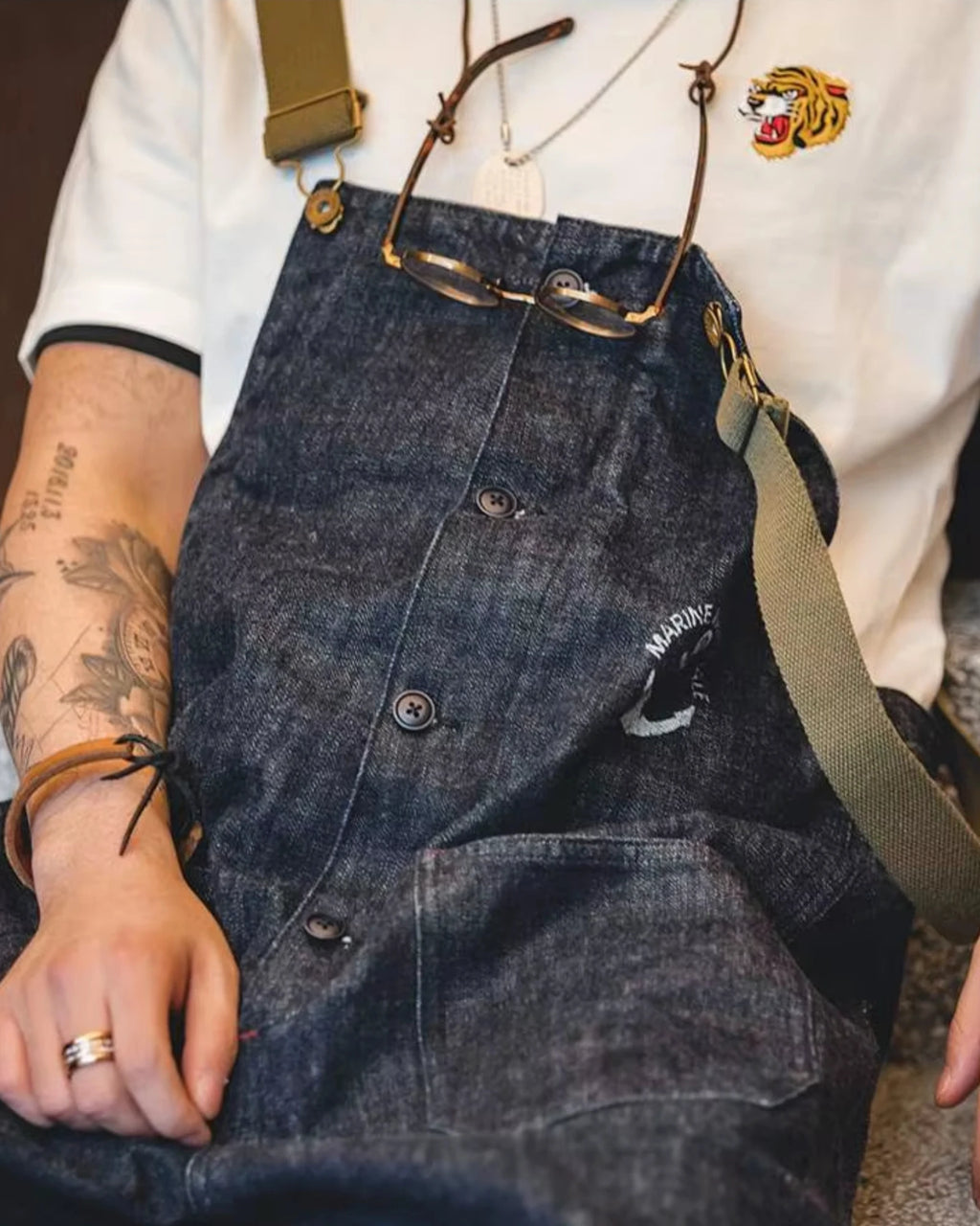 Salopette Marin Jean Cargo | Navix