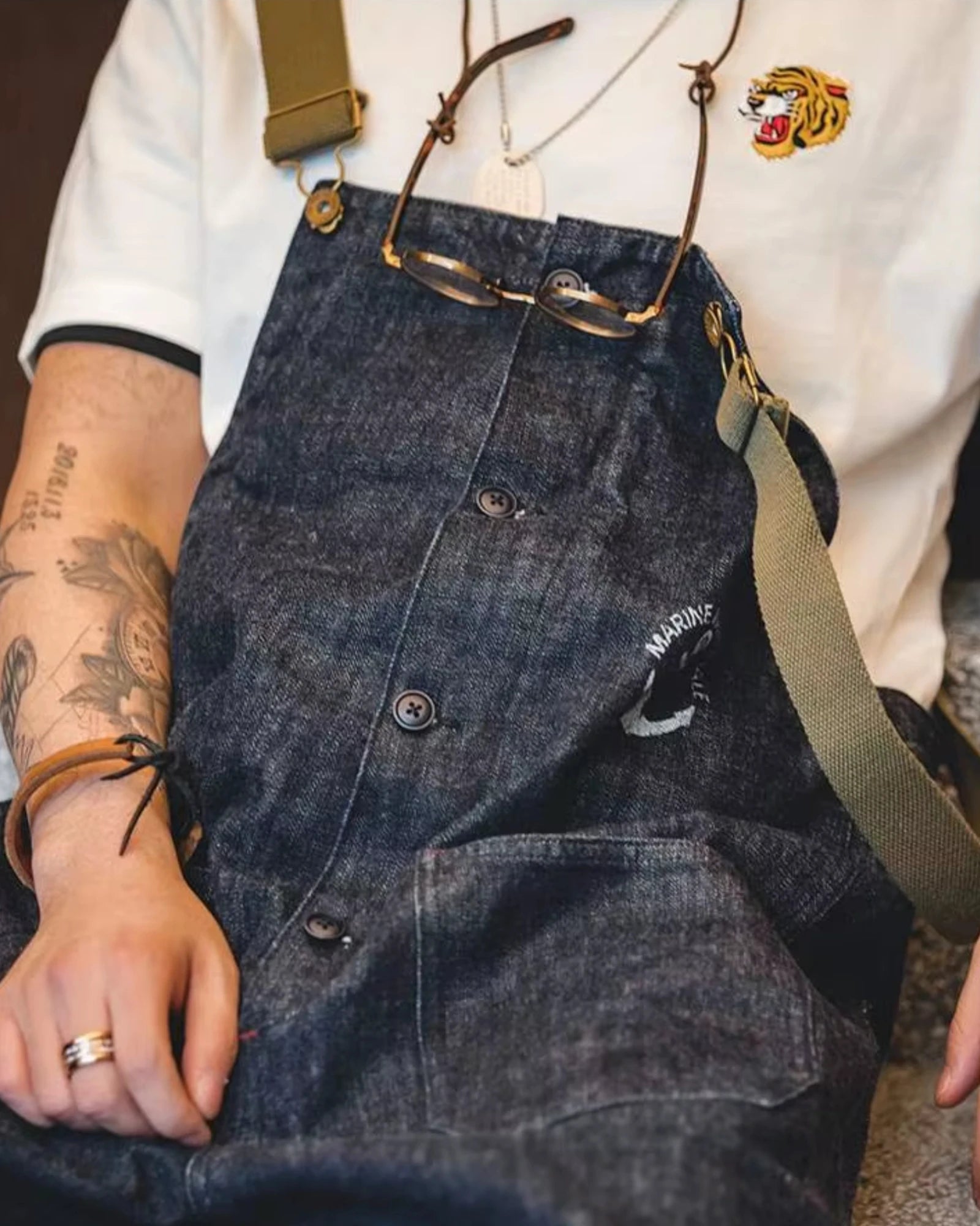 Salopette Marin Jean Cargo | Navix