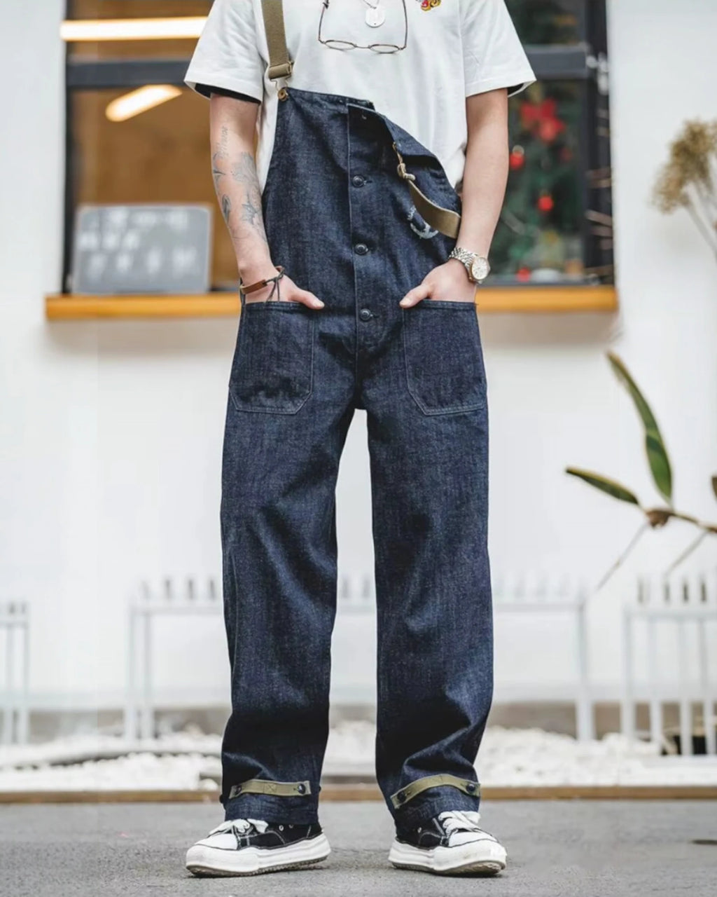 Salopette Marin Jean Cargo | Navix