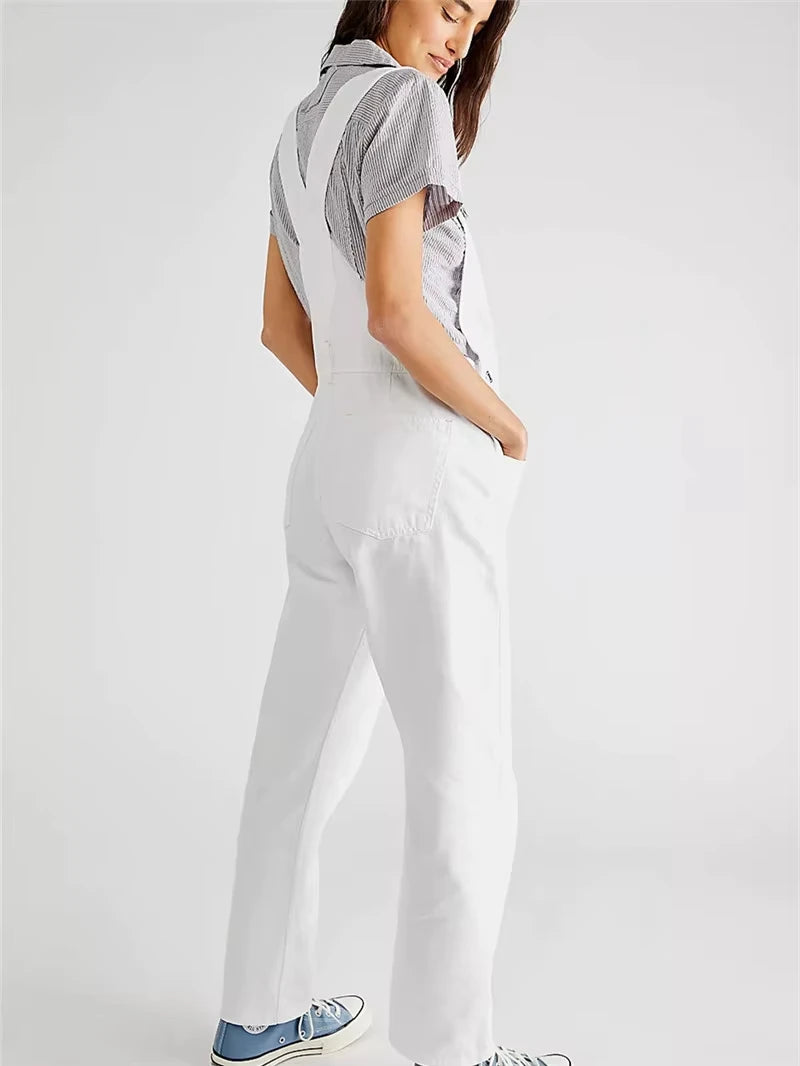 Salopette Denim Tendance Femme