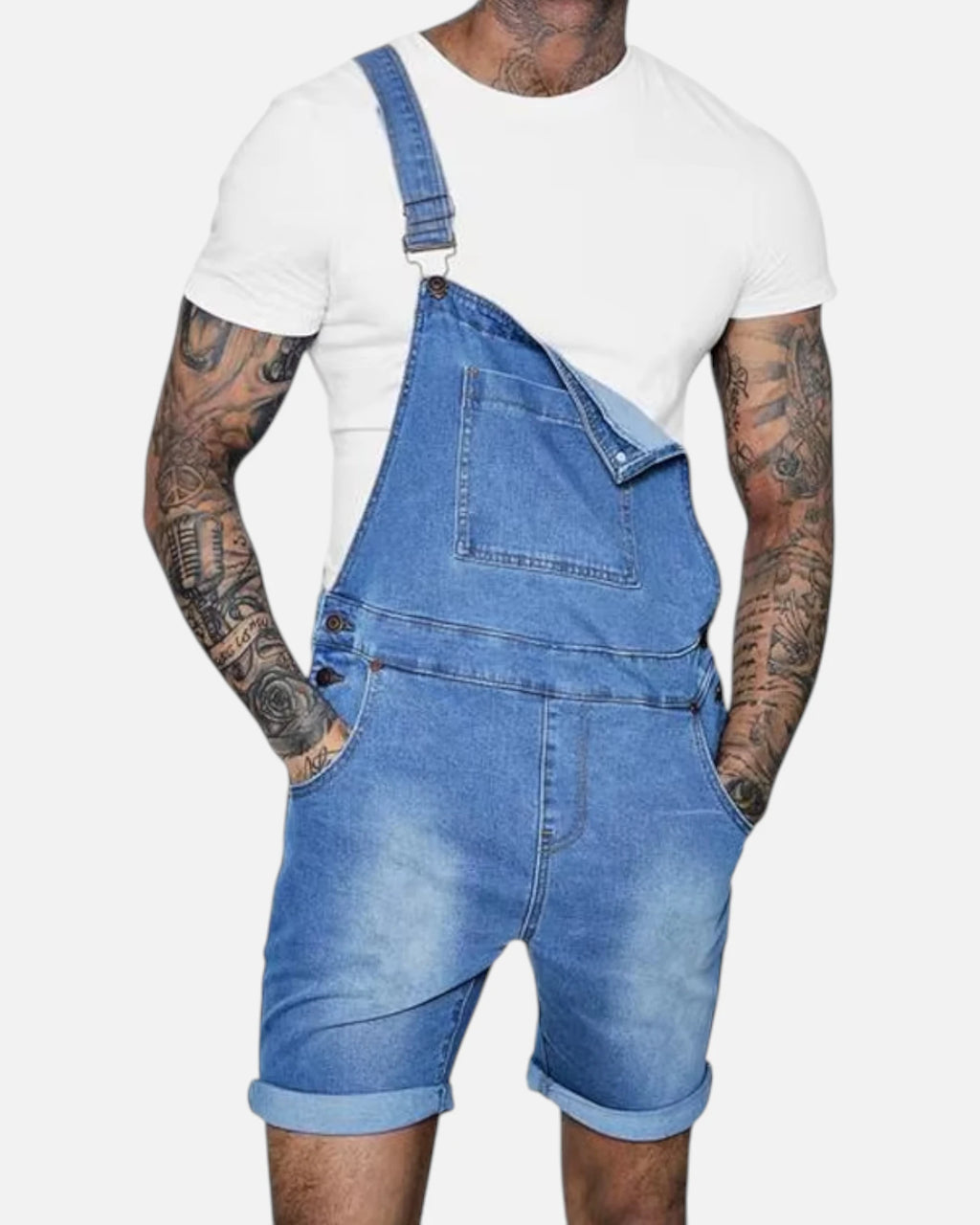 Salopette Courte Homme Moderne