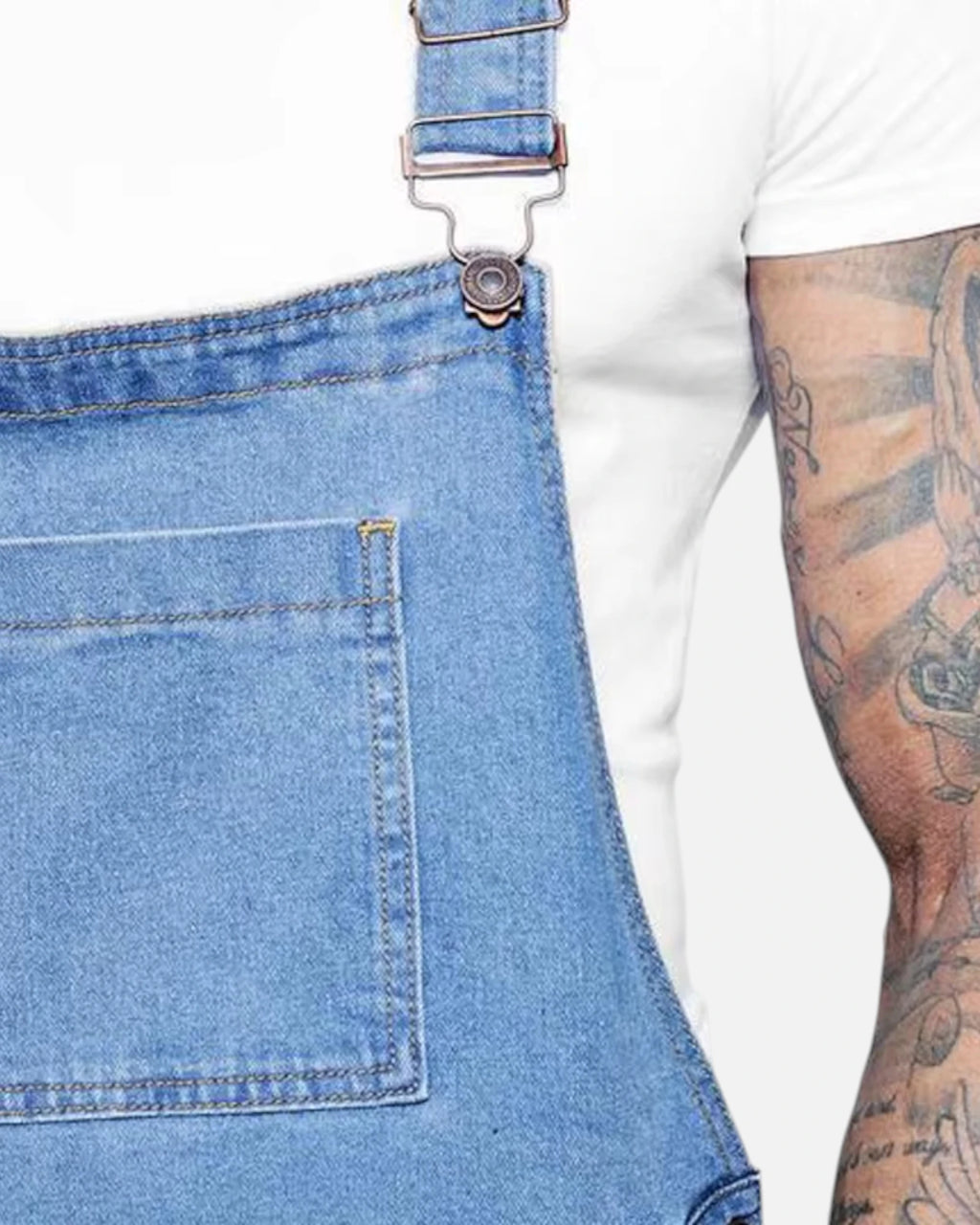 Salopette Courte Homme Moderne