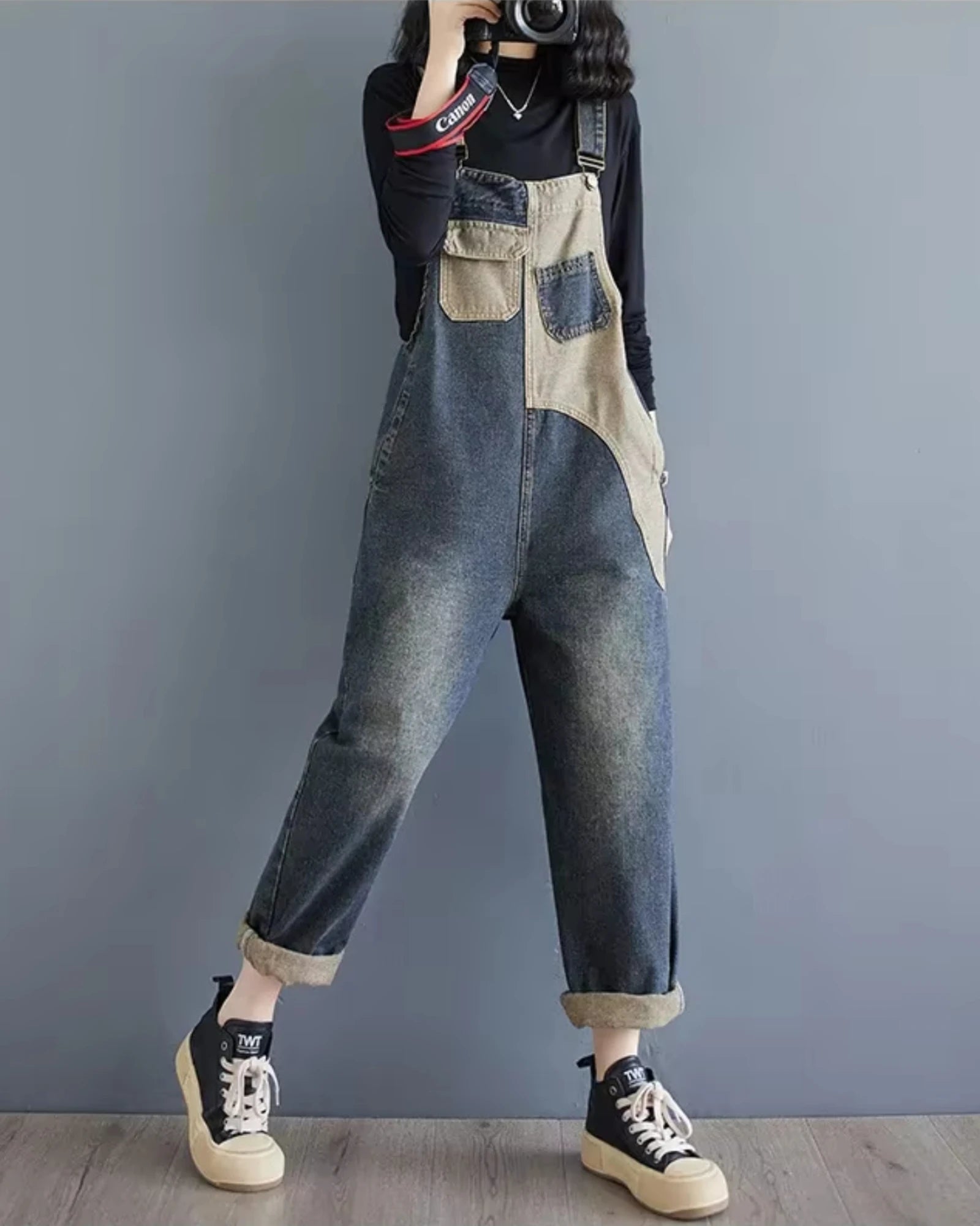 Salopette Femme Coupe Ample