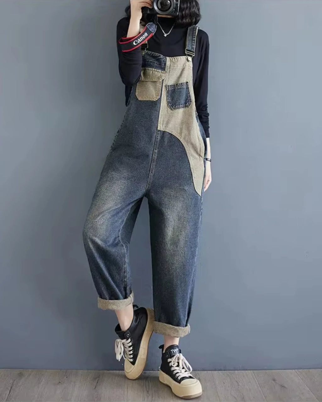 Salopette Femme Coupe Ample