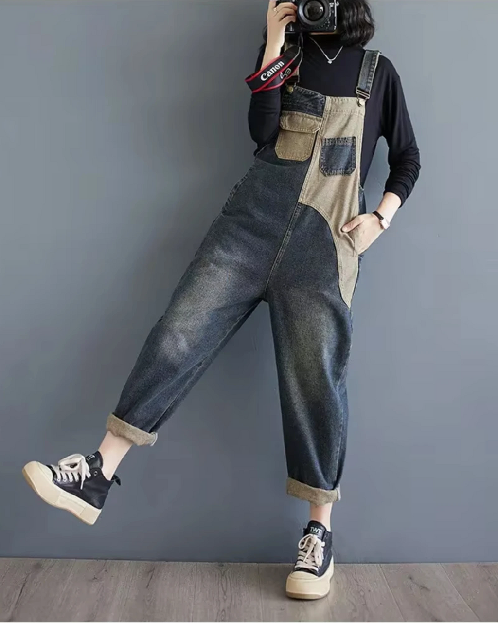 Salopette Femme Coupe Ample