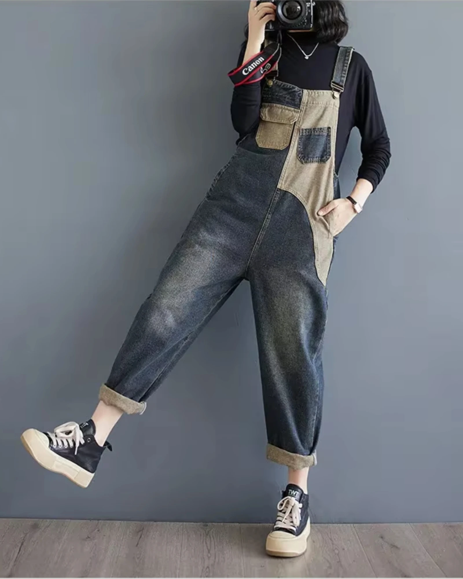 Salopette Femme Coupe Ample