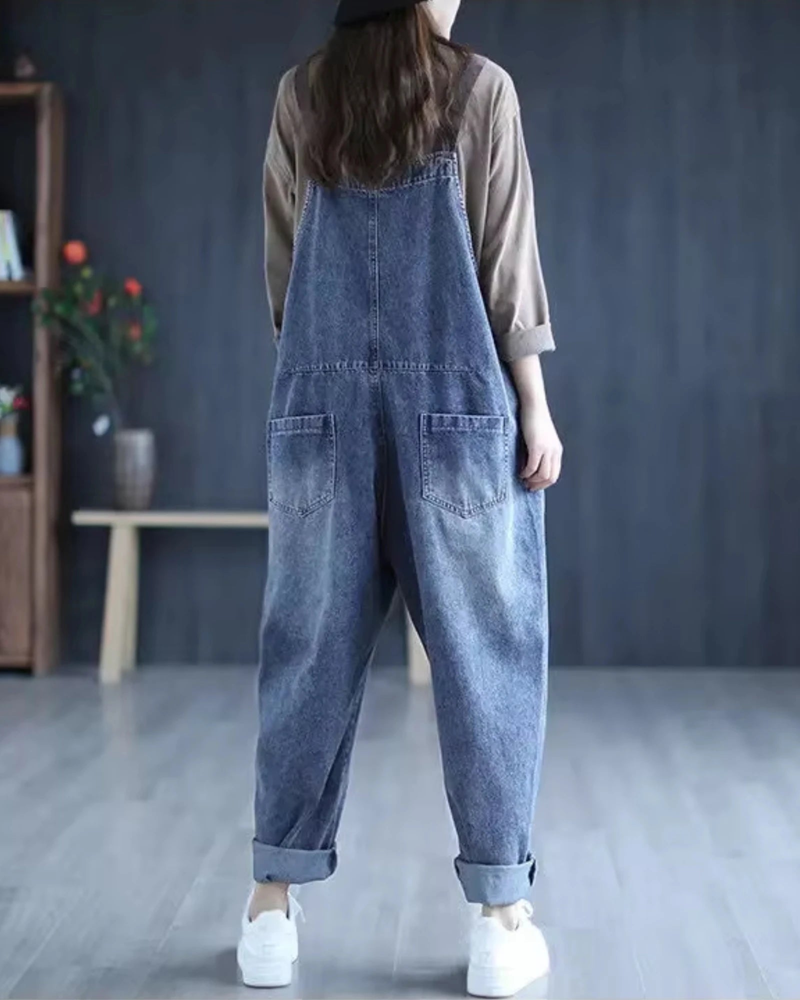 Salopette Jean Style Sarouel