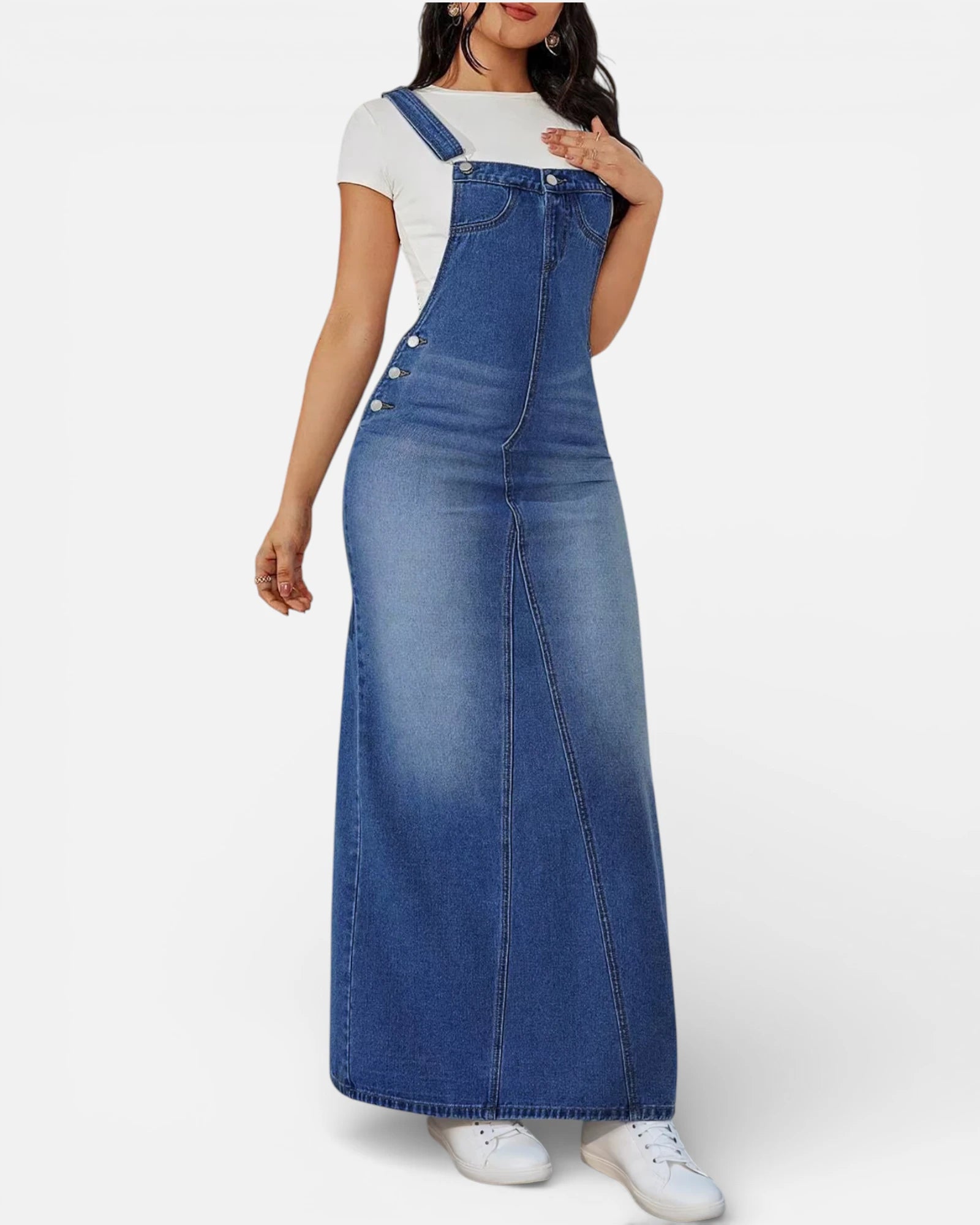 Robe Salopette Jean | UrbanDress