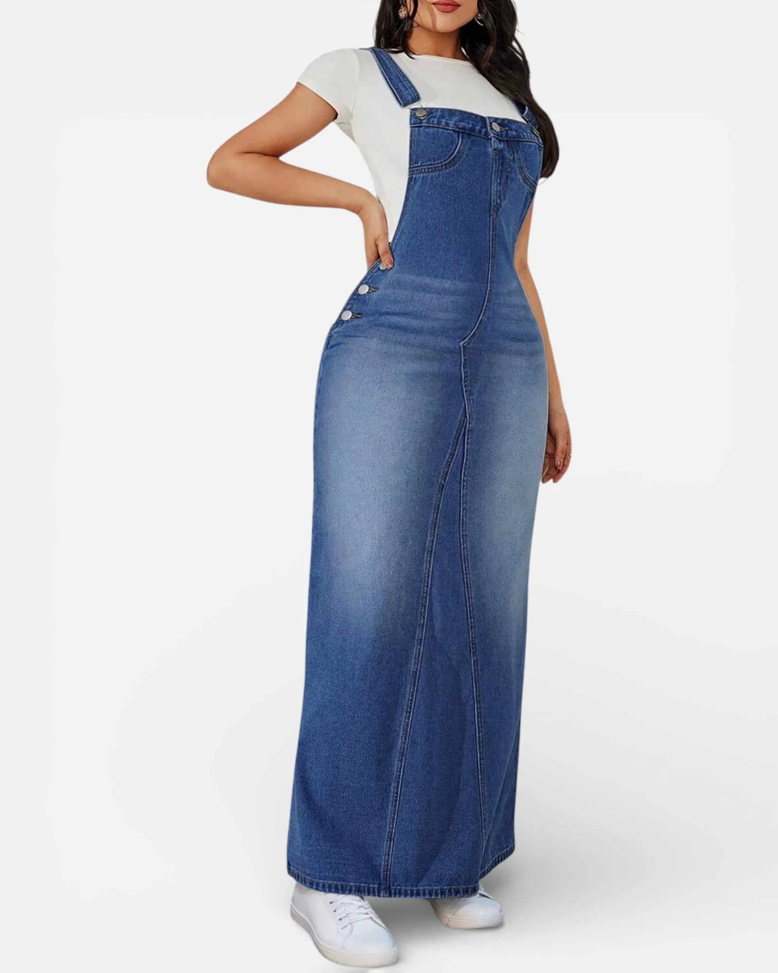 Robe Salopette Jean | UrbanDress