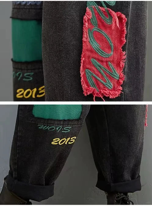 Salopette Jean Noir | Harlan Seoul